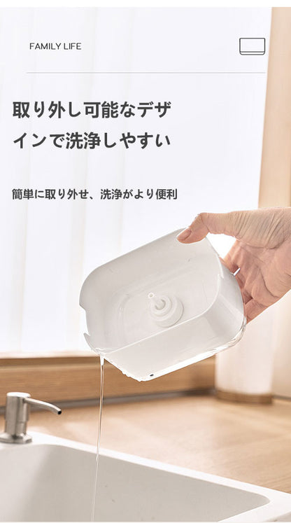 日系キッチン食器洗剤泡立て器、クリーニングブラシ、押し式石鹸液入れ、使いやすい実用的なクリーニング用品