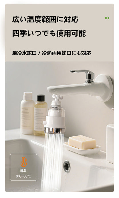 噴頭節水器 フィルター付き増圧シャワーフィルターカートリッジ 家庭用水道防スプラッシュノズル 蛇口フィルター