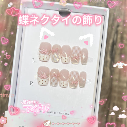 甘い王女のリボンのドットのかわいいシリーズの身に着け