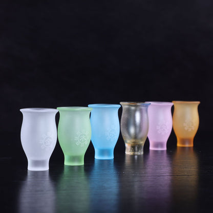 古法脱蠟琉璃五行杯セット