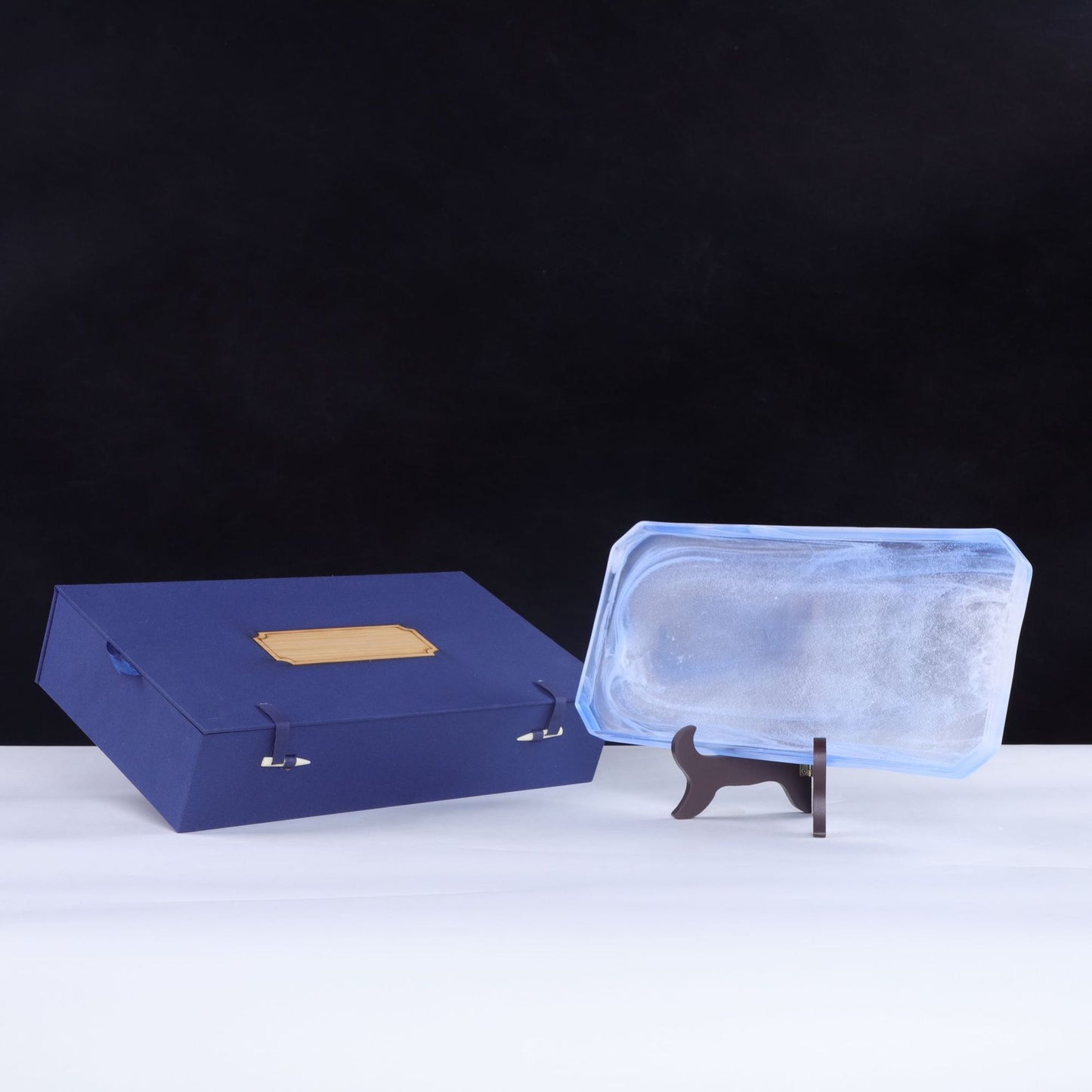 古法脱蜡琉璃の棱影八辺壺