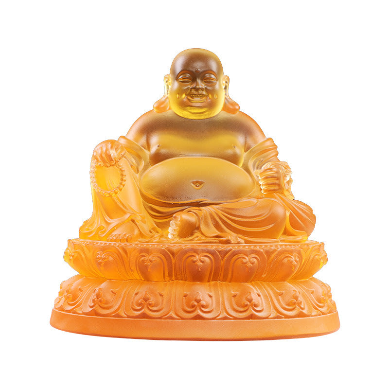 琉璃大肚弥勒佛