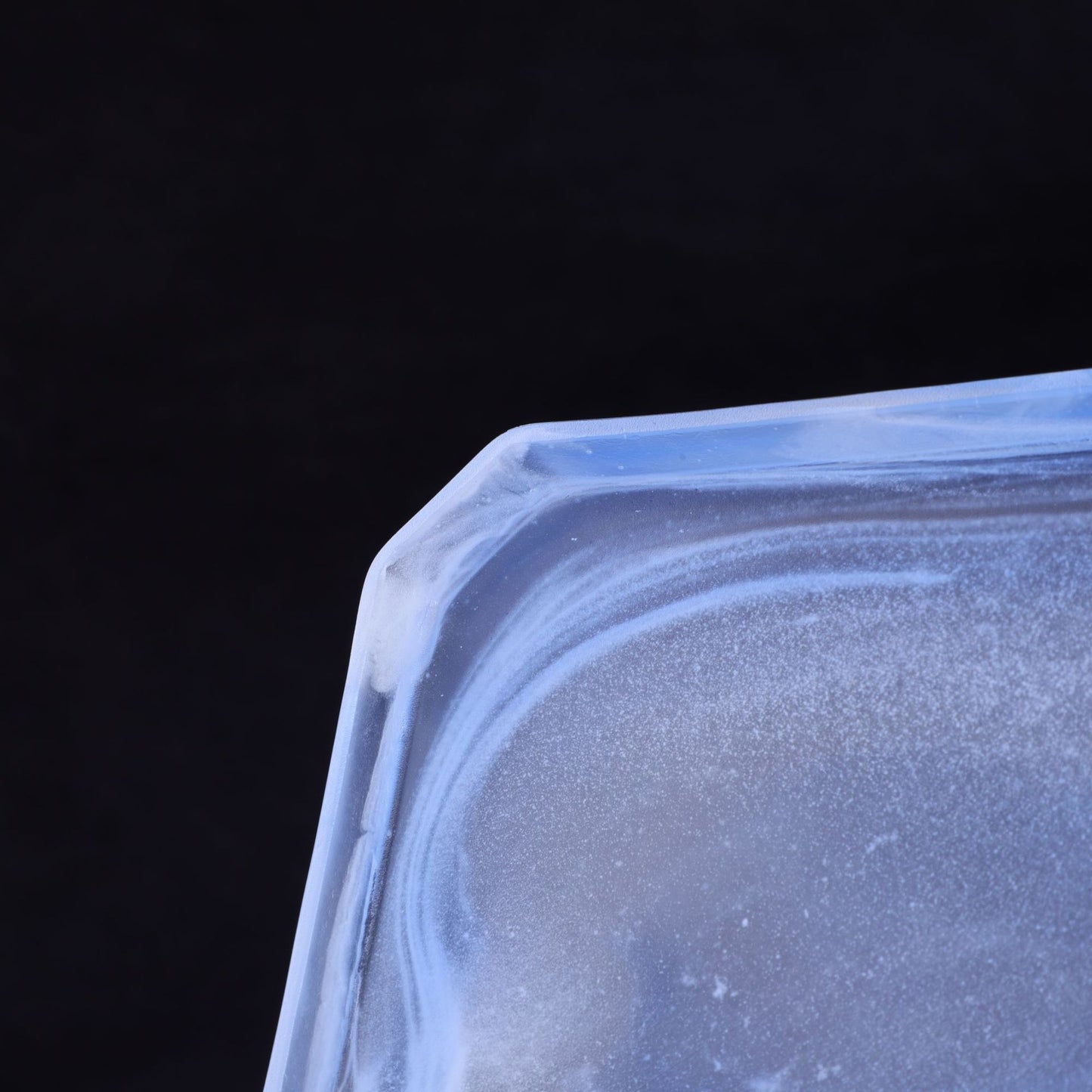 古法脱蜡琉璃の棱影八辺壺