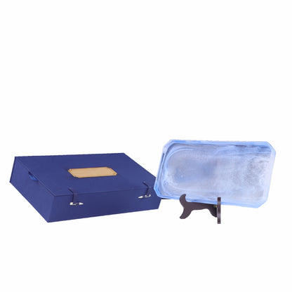 古法脱蜡琉璃の棱影八辺壺