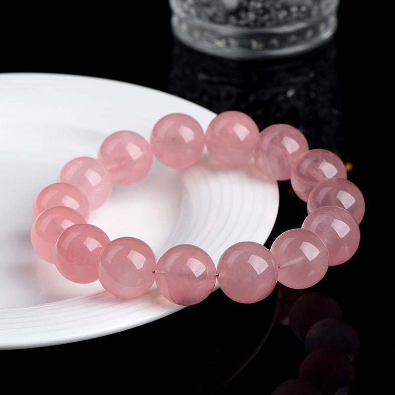 天然老料の馬粉丸玉ブレスレット