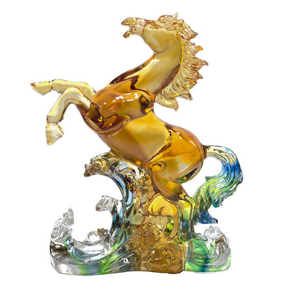 瑠璃の置物は千里の装飾品を志す