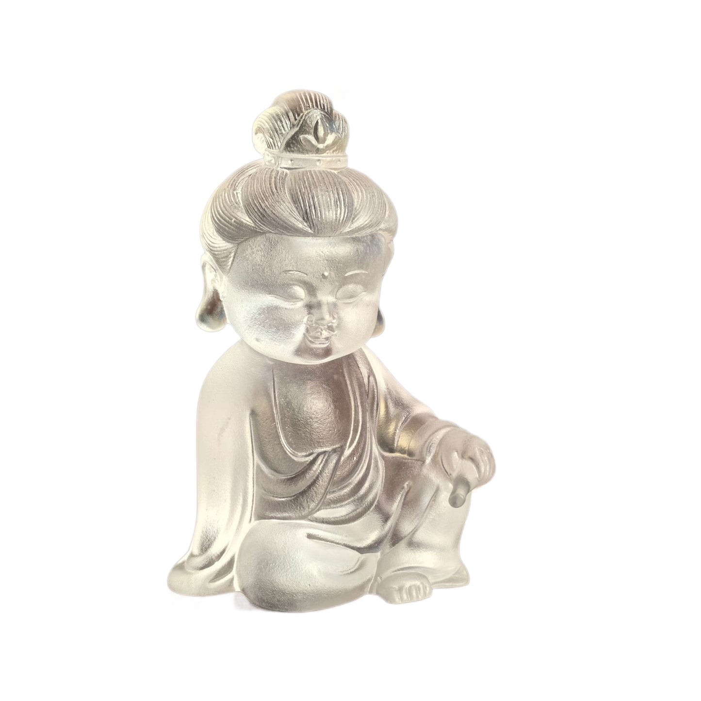 古法琉璃禅意観音菩薩置物