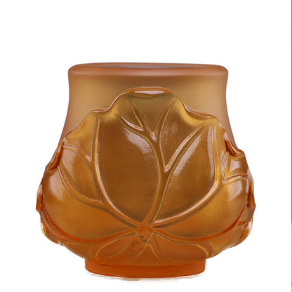 古法琉璃三联杯