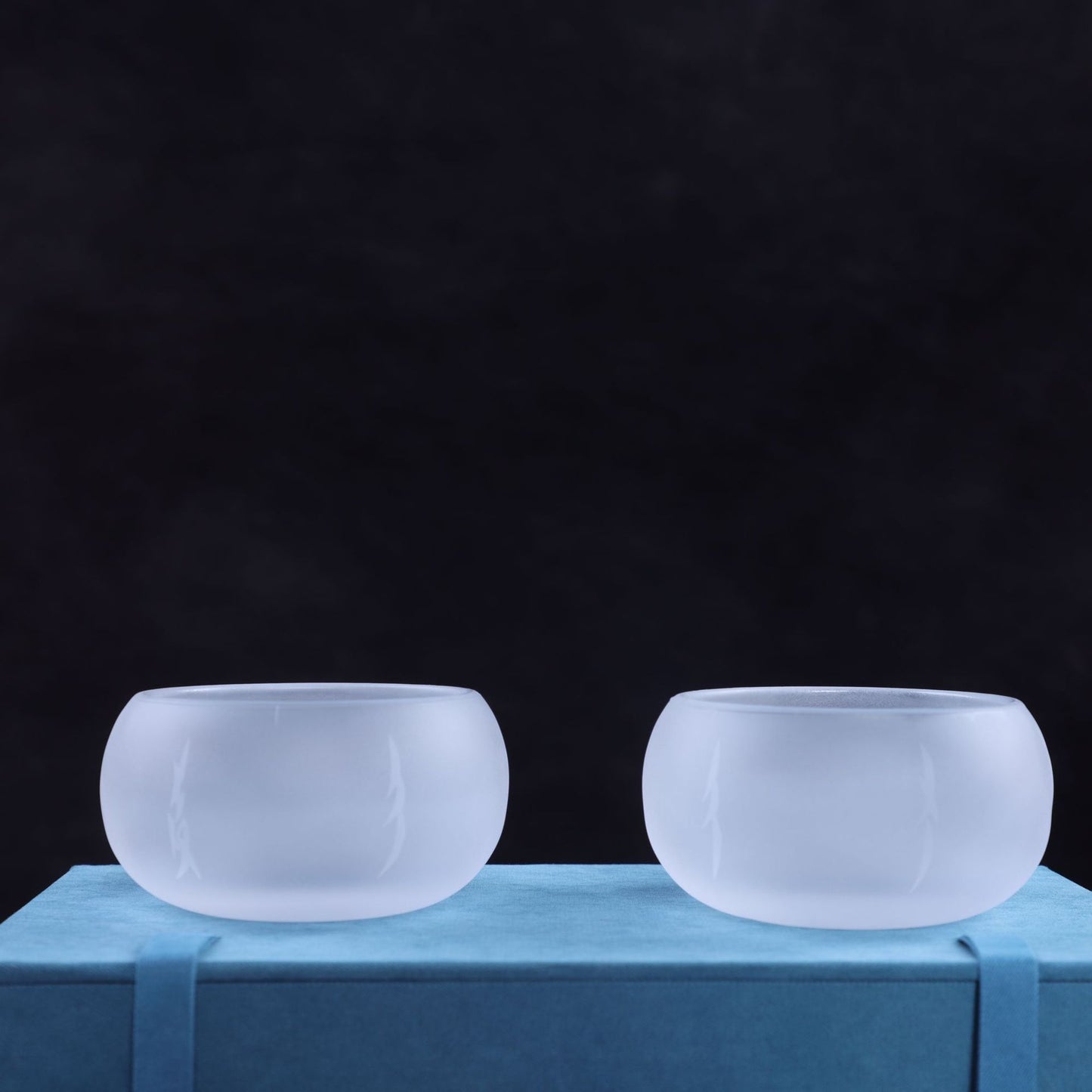 古法脱蜡琉璃鼓韵璃香杯