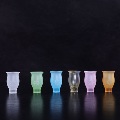 古法脱蠟琉璃五行杯セット