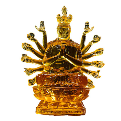 瑠璃千手観音密宗仏像