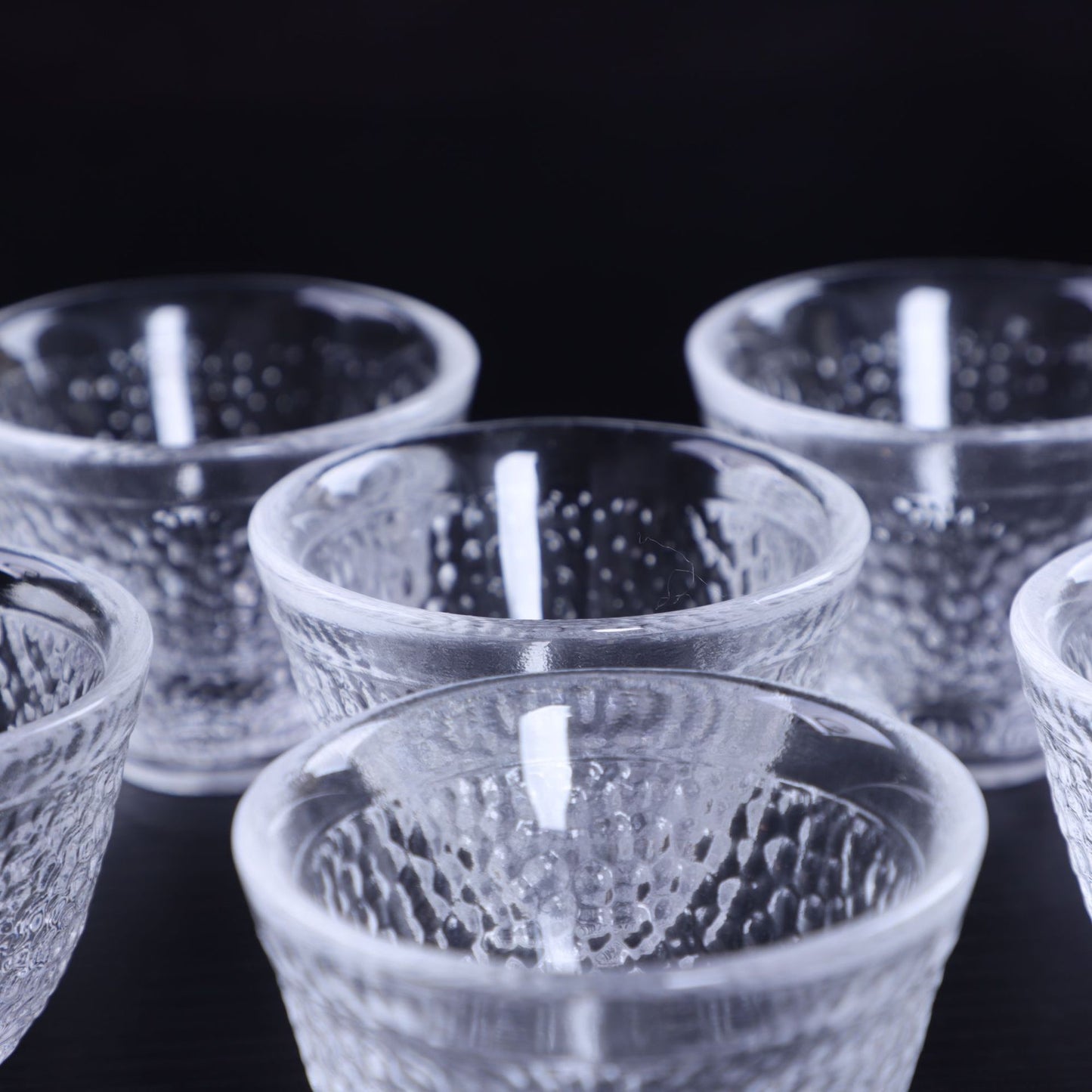 瑠璃槌目茶杯セット