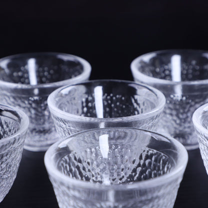 瑠璃槌目茶杯セット