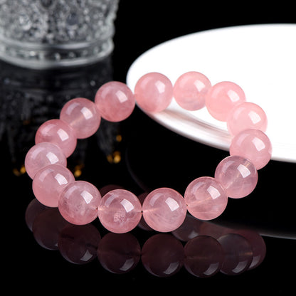 天然老料の馬粉丸玉ブレスレット