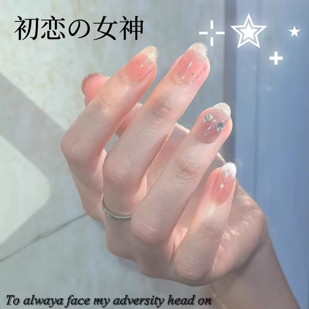 初恋の女神蝶結びチークキャッツアイ優しくてかわいい楕円形の身につけてい