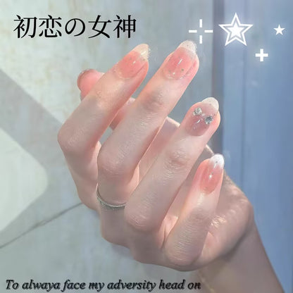 初恋の女神蝶結びチークキャッツアイ優しくてかわいい楕円形の身につけてい