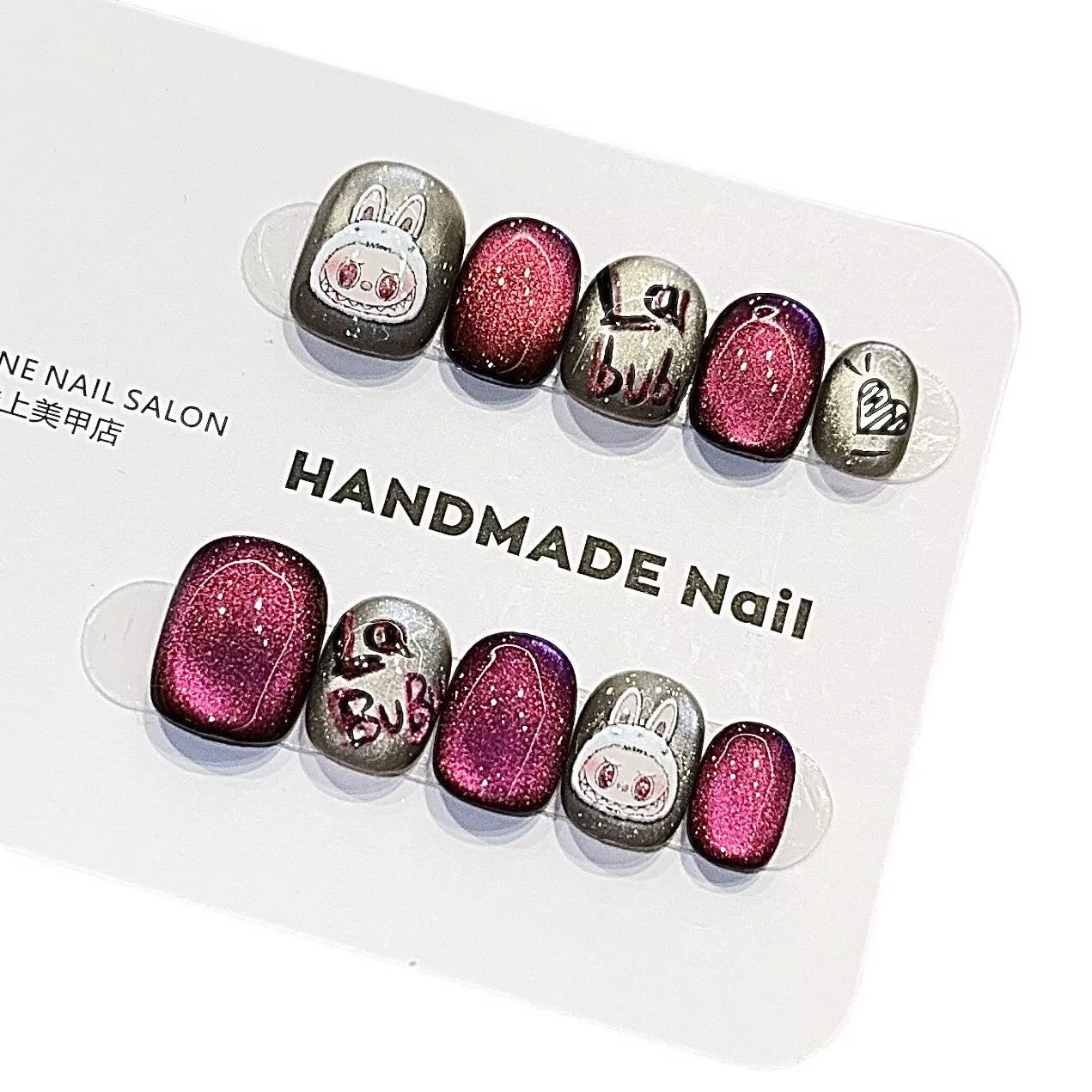 [Labubu】純手装ネイル