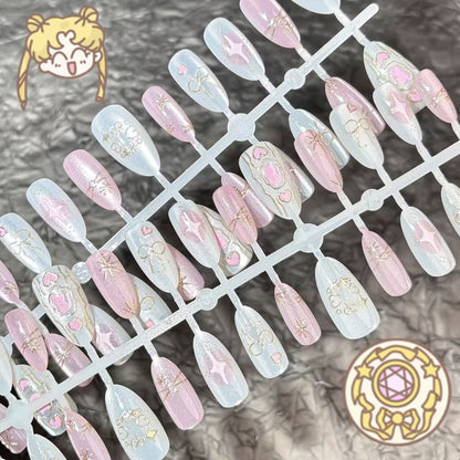 美少女戦士オーロラミア手描き金紋キャッツアイ爆閃着用甲