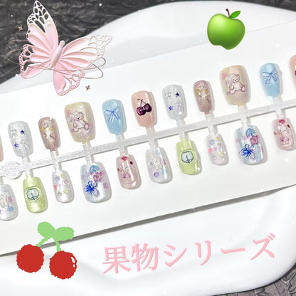 メルヘン秘境フルーツシリーズ幻想的でかわいいユニークな春日のインスタ風着付け