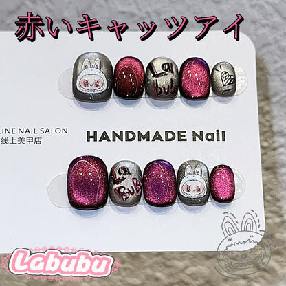 [Labubu】純手装ネイル