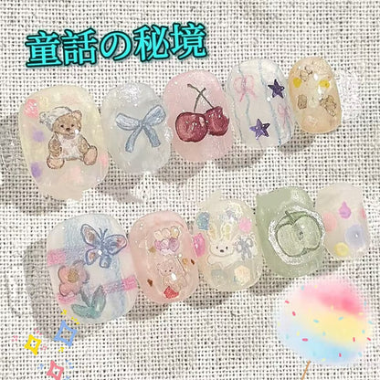 メルヘン秘境フルーツシリーズ幻想的でかわいいユニークな春日のインスタ風着付け