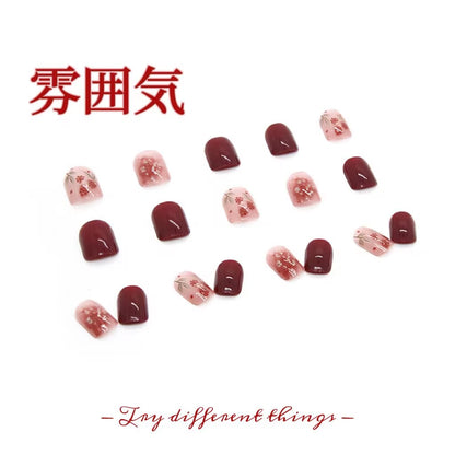 ローズゴールドの雰囲気を感じますローズカラー氷透着用甲