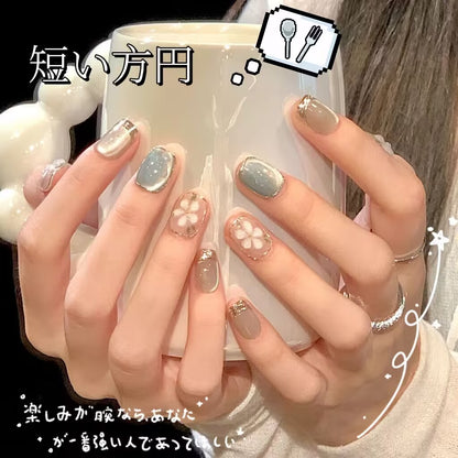 長島氷茶純金猫の目の氷花短方円を着て甲をつけ