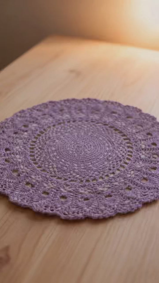 見事な手編みの織物